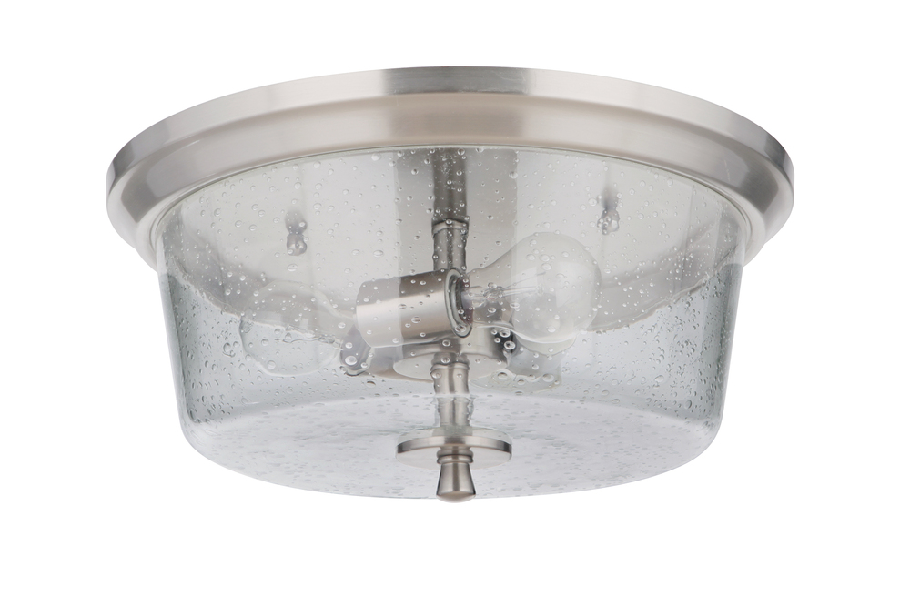 Tyler 3 Light Flushmount in Brushed Polished Nickel