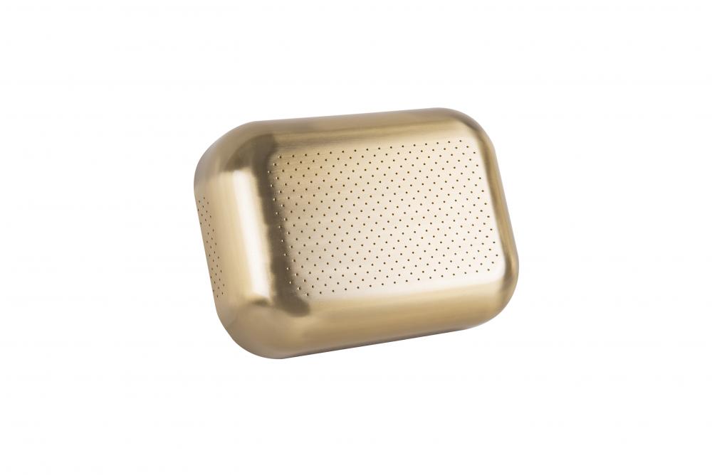 Builder Chime in Satin Brass