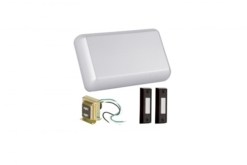 Builder Chime Kit in Brushed Satin Nickel