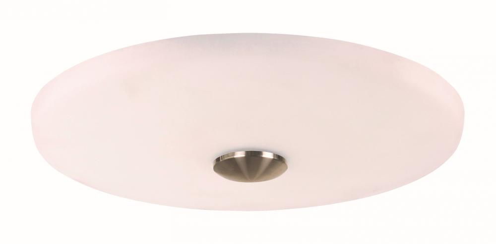 1 Light Low Profile LED Light Kit in Brushed Polished Nickel