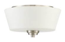 Craftmade 41982-BNK - Grace 2 Light Flushmount in Brushed Polished Nickel