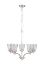 Craftmade 50225-BNK - Tyler 5 Light Chandelier in Brushed Polished Nickel