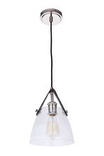 Craftmade 51391-PLN - Hagen 1 Light Pendant in Polished Nickel