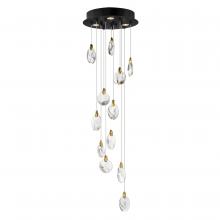 ET2 E11078-122BKPG - Pebble-Multi-Light Pendant